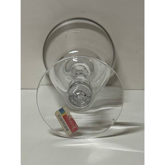 NEW Sheffield by Fostoria Water Goblet - Elegant Crystal Glass. - Picture 3 of 3